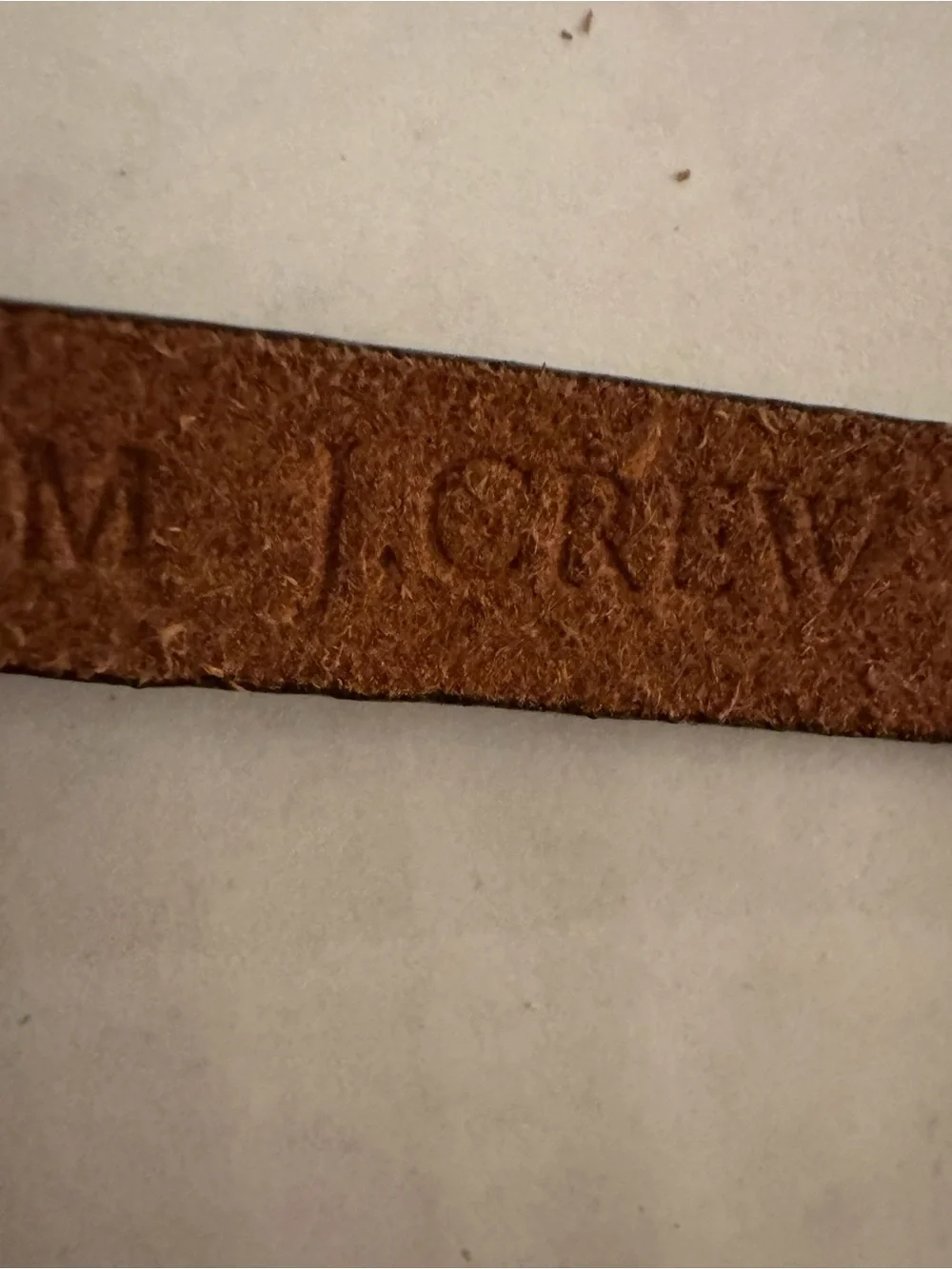 J. Crew Black Leather Double-Wrap Belt with Gold Studs - Picture 10 of 10
